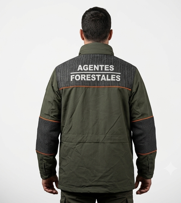 Chaqueta Técnica - Vista Trasera