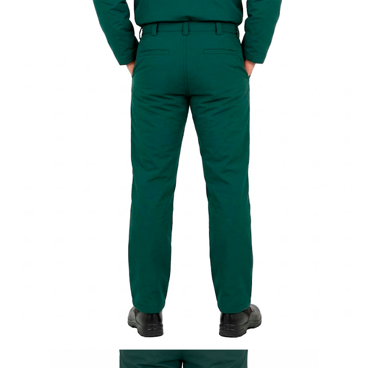 Pantalón de Servicio Vista Trasera