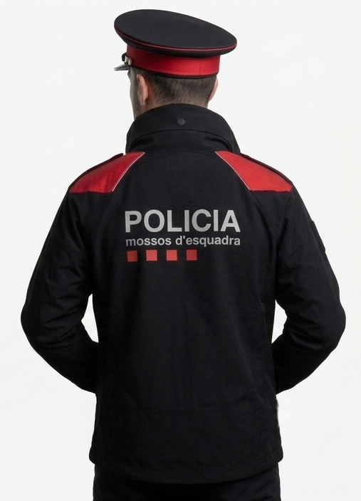 Anorak Impermeable Vista Trasera