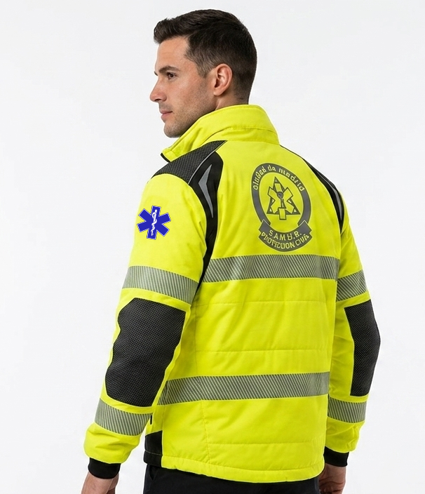 Chaqueta SAMUR Vista Trasera